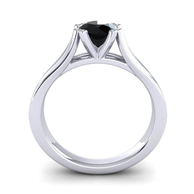 4 Double Prong Cathedral Solitaire Veni Ring