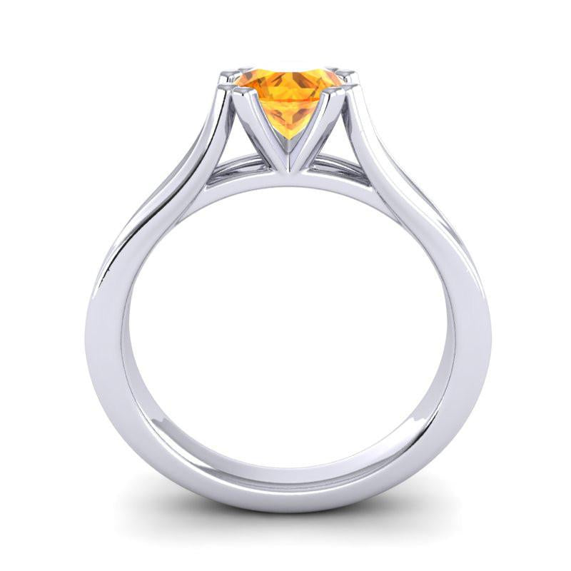 4 Double Prong Cathedral Solitaire Veni Ring