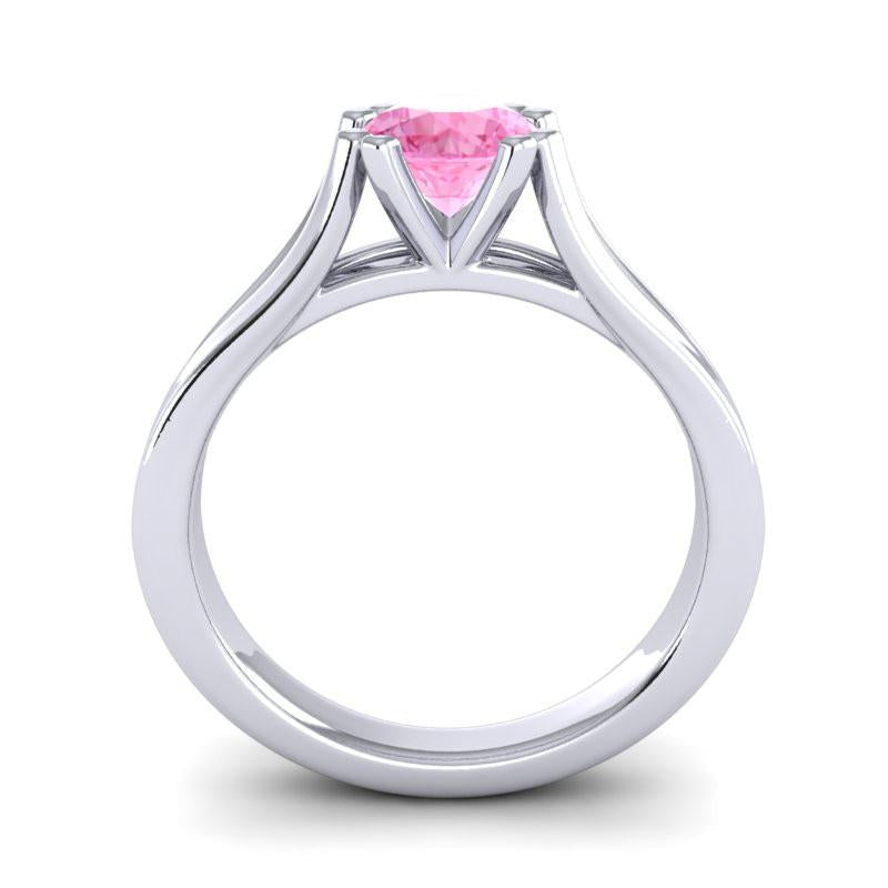4 Double Prong Cathedral Solitaire Veni Ring
