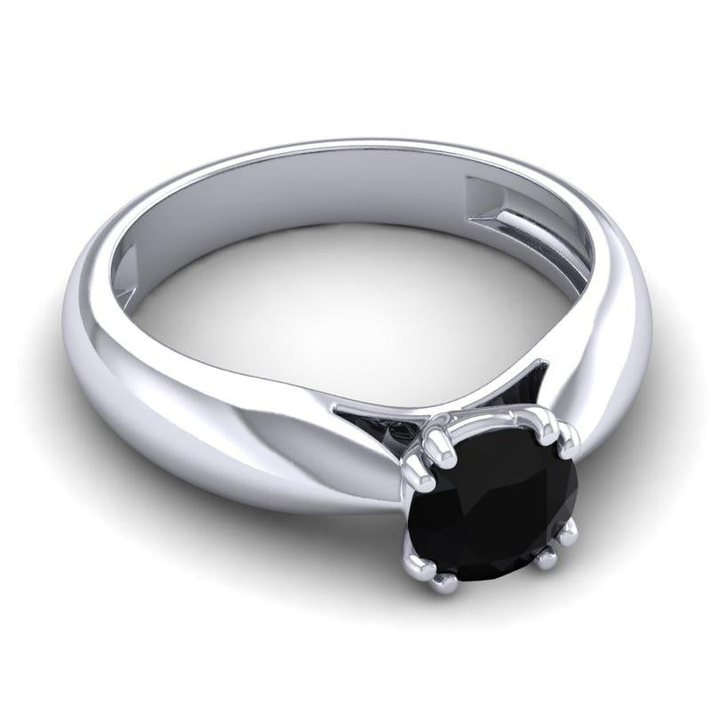 4 Double Prong Cathedral Solitaire Jara Ring