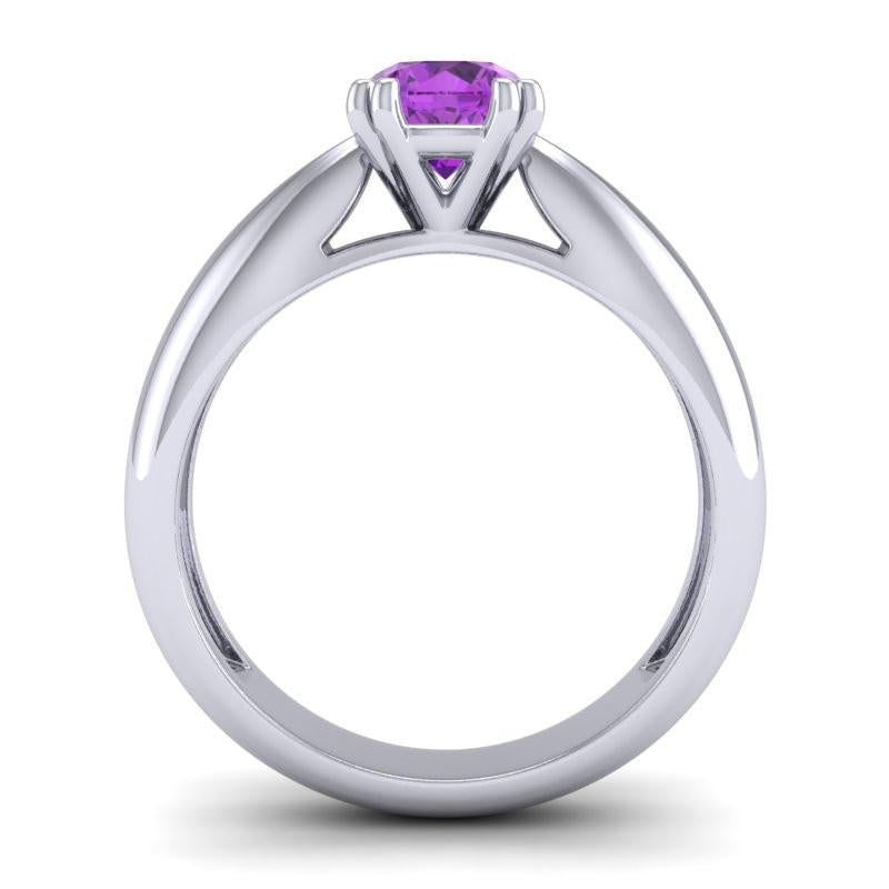 4 Double Prong Cathedral Solitaire Jara Ring
