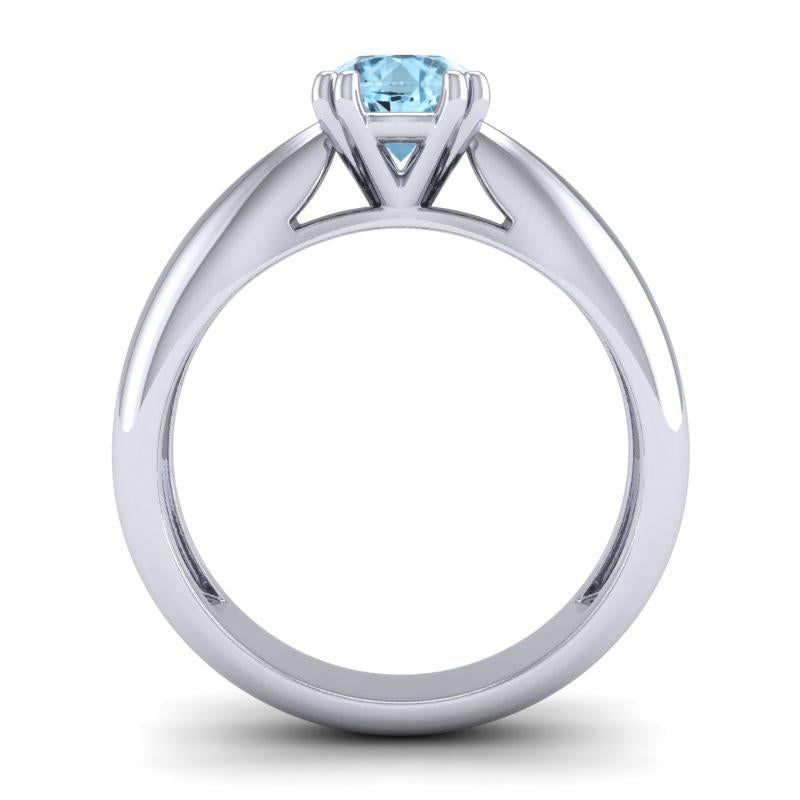 4 Double Prong Cathedral Solitaire Jara Ring