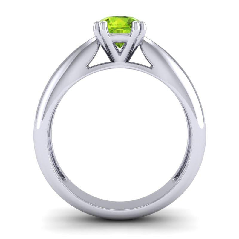 4 Double Prong Cathedral Solitaire Jara Ring