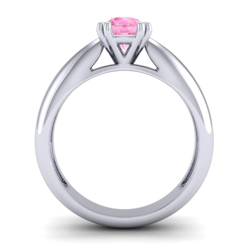 4 Double Prong Cathedral Solitaire Jara Ring