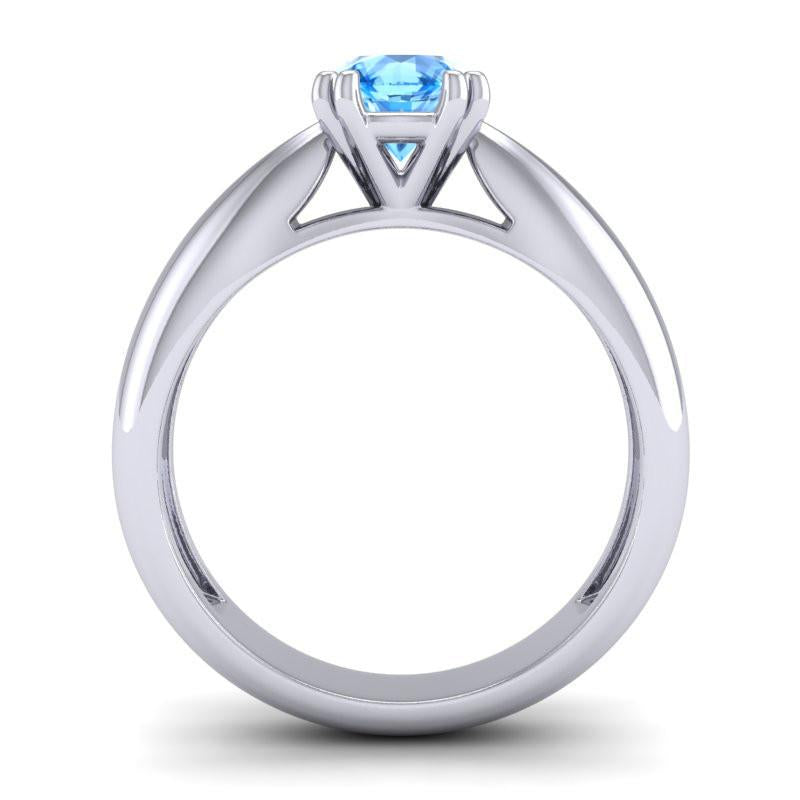 4 Double Prong Cathedral Solitaire Jara Ring